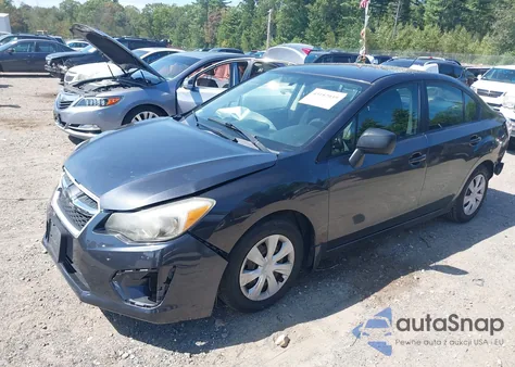 2012 Subaru Impreza 2.0I из США, поврежденный, VIN JF1GJAA66CH028157